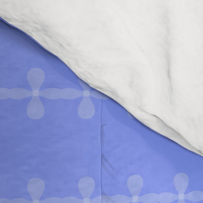 Soft Lavender Petal Pattern Comforter Gallery Image 4