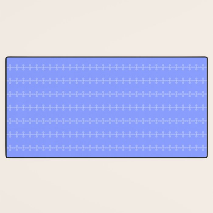 Soft Lavender Petal Pattern Desk Mat Gallery Image 3