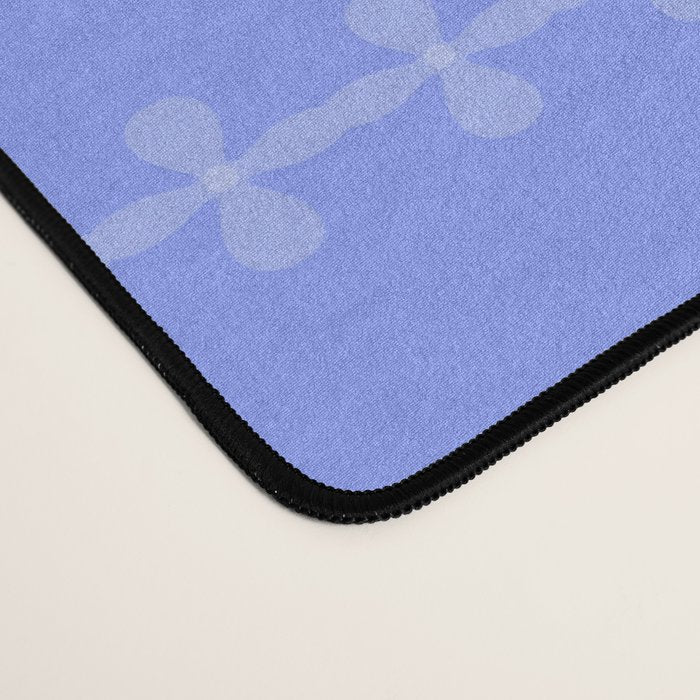 Soft Lavender Petal Pattern Desk Mat Gallery Image 4
