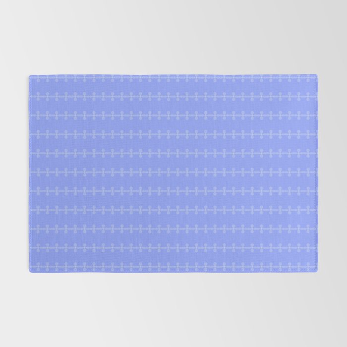 Soft Lavender Petal Pattern Rug Gallery Image 2