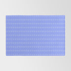 Soft Lavender Petal Pattern Rug Gallery Image 2