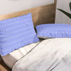 Soft Lavender Petal Pattern Pillow Sham Gallery Image 2