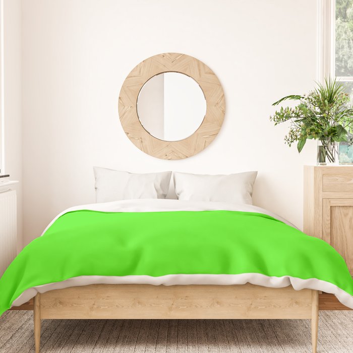 Neon Green Duvet Cover Gallery Image 3