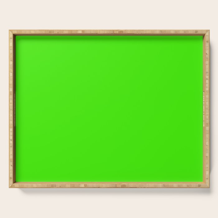 Neon Green Serving Tray Gallery Image 1