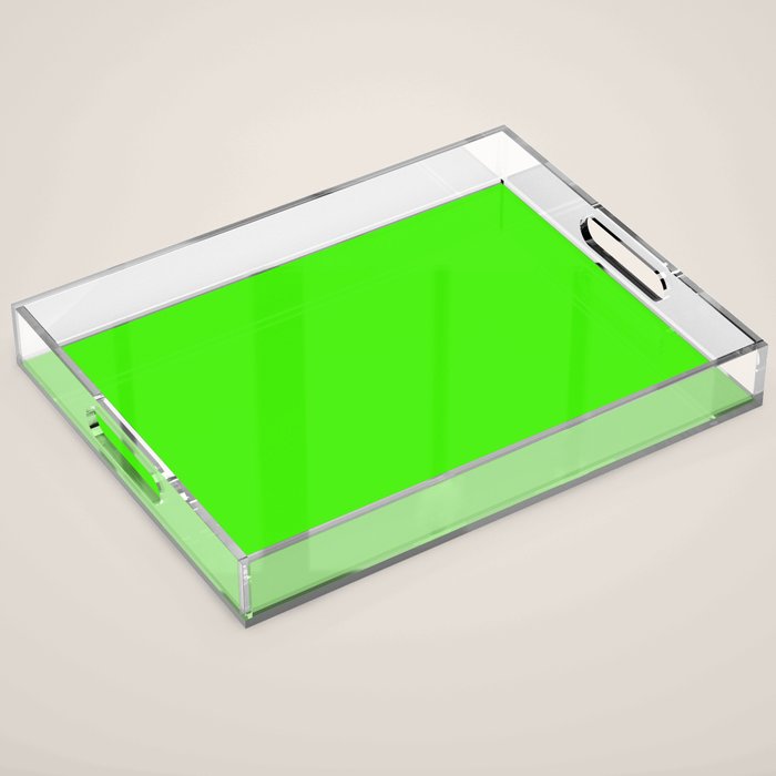 Neon Green Acrylic Tray Gallery Image 1