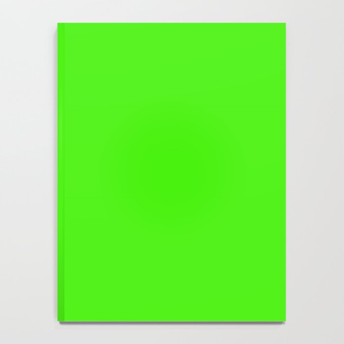 Neon Green Notebook Gallery Image 4