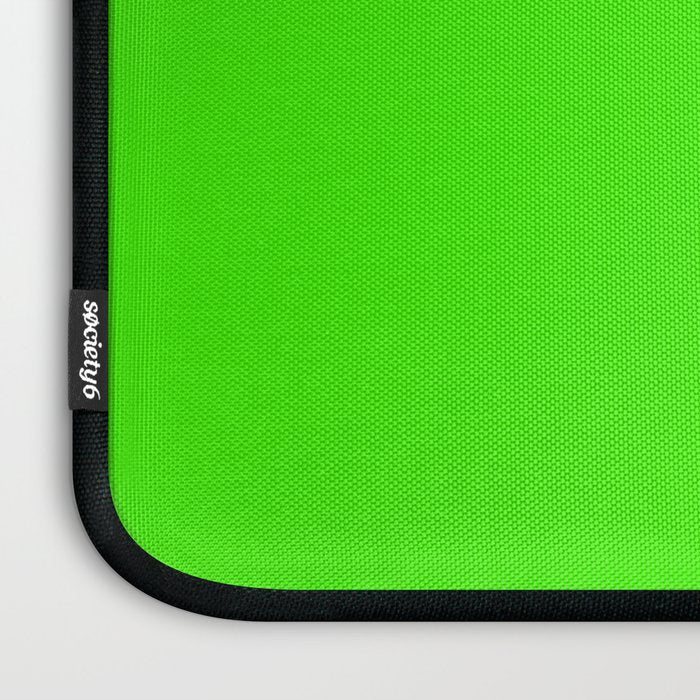 Neon Green Laptop Sleeve Gallery Image 3