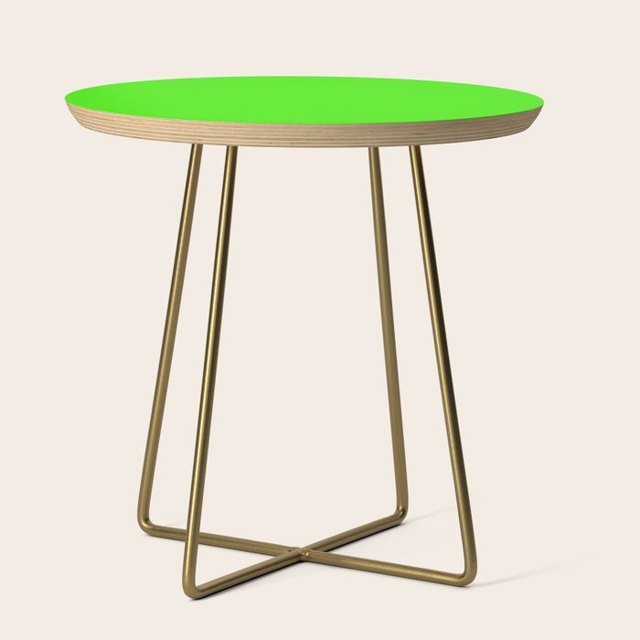 Neon Green Side Table Gallery Image 1