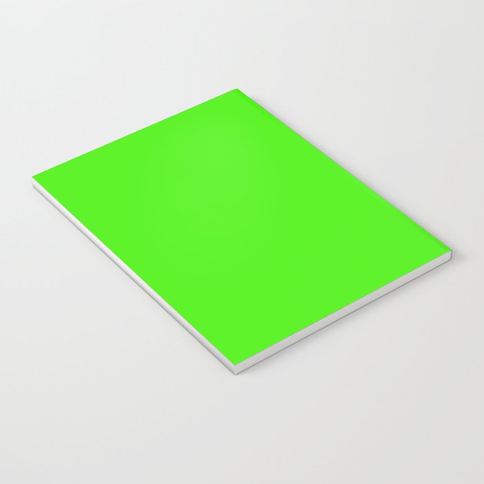 Neon Green Notebook Gallery Image 3