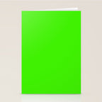 Neon Green Stationery Card Gallery Image 2