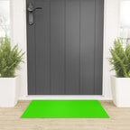 Neon Green Welcome Mat Gallery Image 3