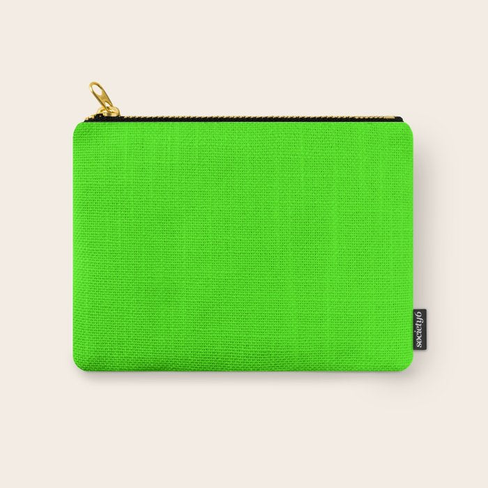 Neon Green Carry All Pouch Gallery Image 1