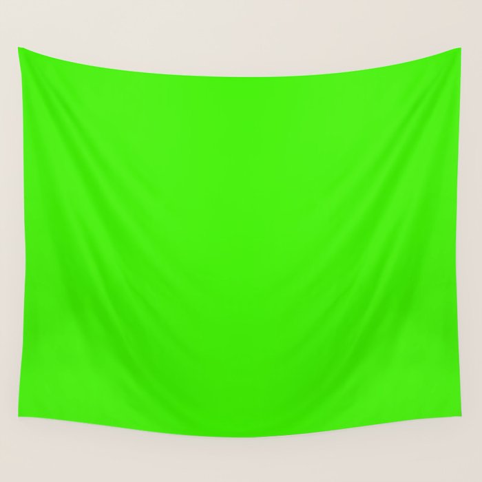 Neon Green Wall Tapestry Gallery Image 4