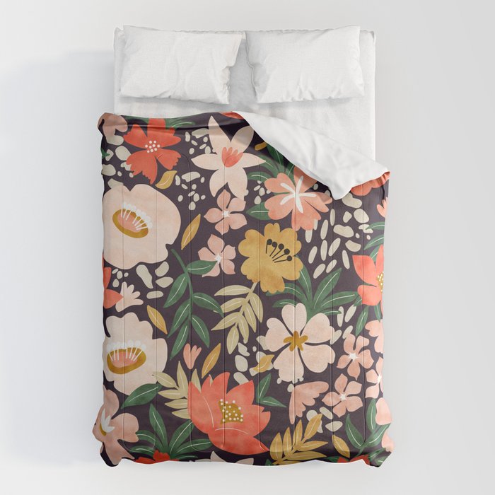 Modern meadow blooming Comforter Gallery Image 6