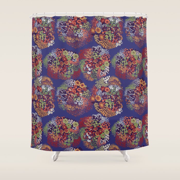 Grandma's Vintage Fabric Shower Curtain Gallery Image 1