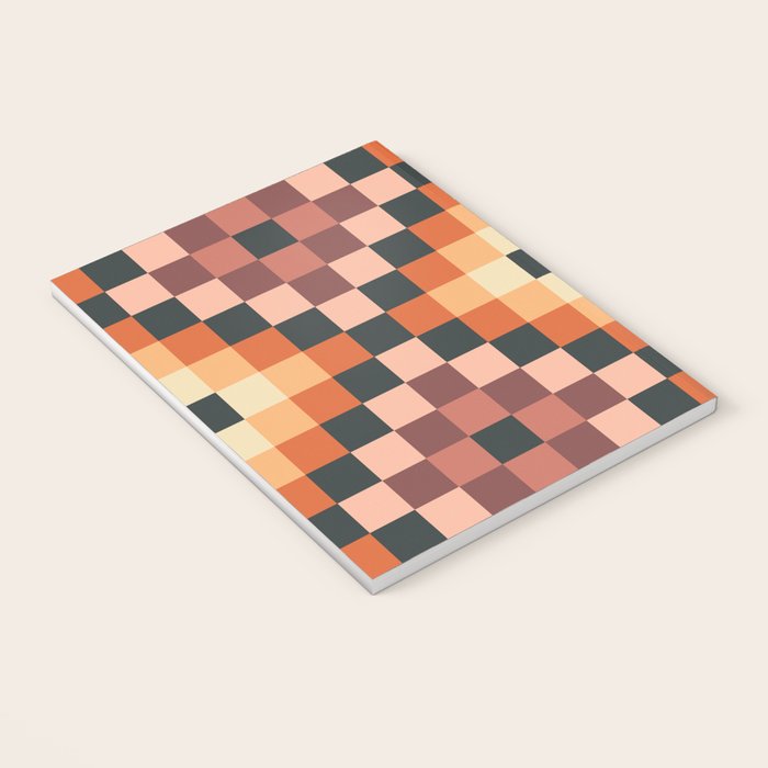 70s color squares pattern  Notebook Gallery Image 3