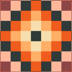 70s color squares pattern  Coffee Mug Gallery Image 2