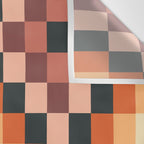 70s color squares pattern  Wall Tapestry Gallery Image 3