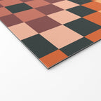 70s color squares pattern  Welcome Mat Gallery Image 2
