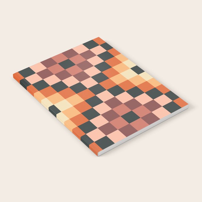70s color squares pattern  Notebook Gallery Image 2