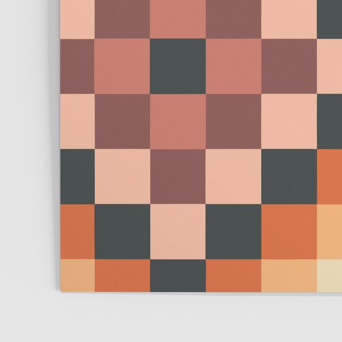 70s color squares pattern  Poster Gallery Image 3