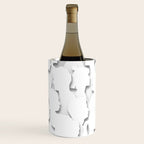 Diverse people paper cut crowd pattern Wine Chiller Gallery Image 3