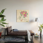 hanataba nyanco Wood Wall Art Gallery Image 2