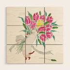 hanataba nyanco Wood Wall Art Gallery Image 1
