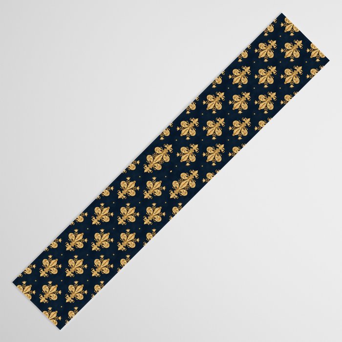 Royal Navy Fleur De Lis Table Runner Gallery Image 3
