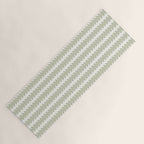 Maude Pattern - Natural Green Yoga Mat Gallery Image 1