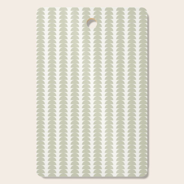Maude Pattern - Natural Green Cutting Board Gallery Image 1