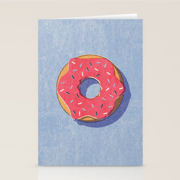 FAST FOOD / Donut Stationery Card Gallery Image 1