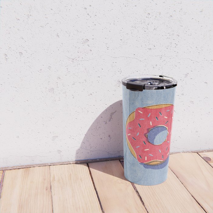 FAST FOOD / Donut Travel Mug Gallery Image 4