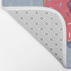 FAST FOOD / Donut Bath Mat Gallery Image 2