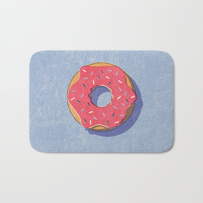 FAST FOOD / Donut Bath Mat Gallery Image 1