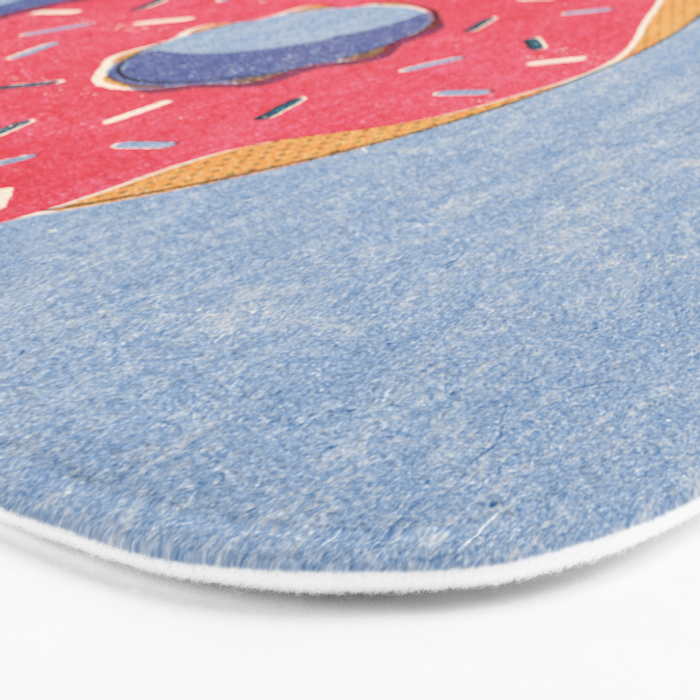 FAST FOOD / Donut Bath Mat Gallery Image 3
