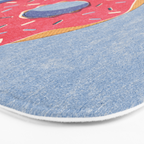 FAST FOOD / Donut Bath Mat Gallery Image 3