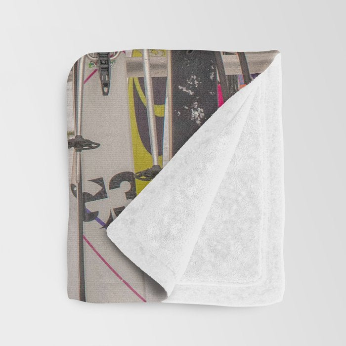 Ski Day Throw Blanket Gallery Image 3