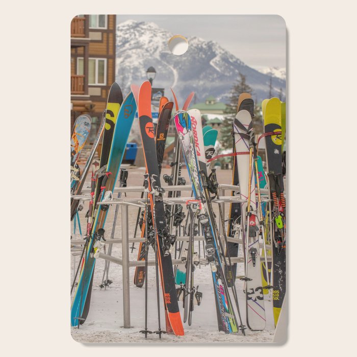 Ski Day Cutting Board Gallery Image 1
