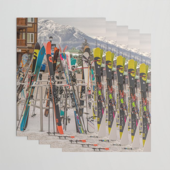 Ski Day Wrapping Paper Gallery Image 3