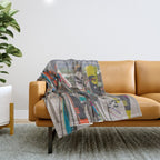 Ski Day Throw Blanket Gallery Image 1