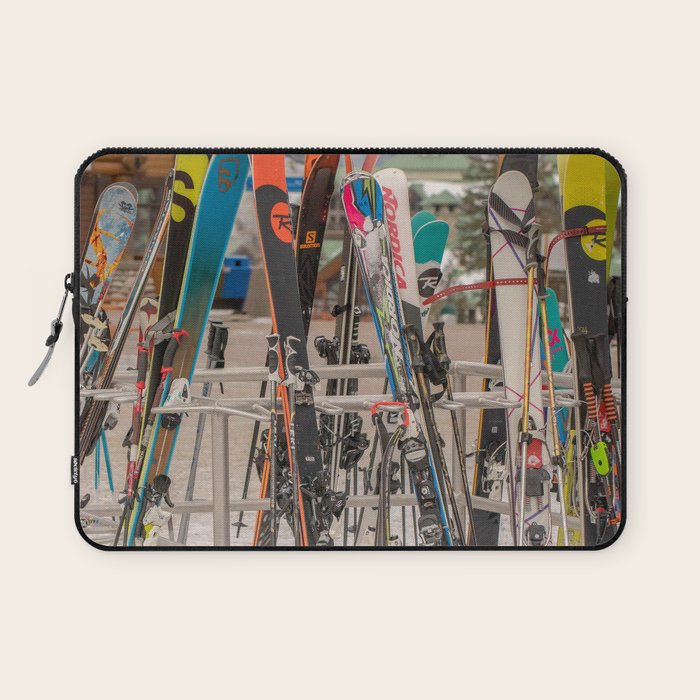 Ski Day Laptop Sleeve Gallery Image 1