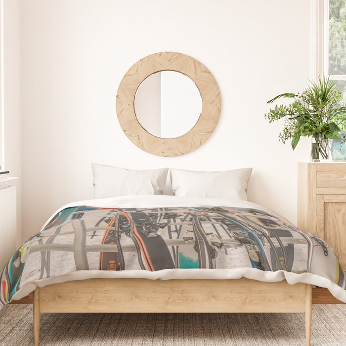 Ski Day Duvet Cover Gallery Image 3