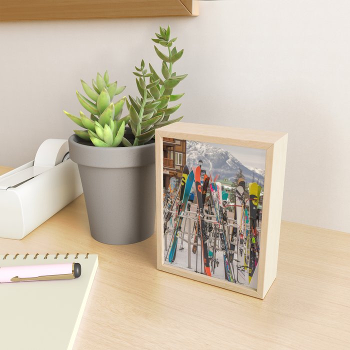 Ski Day Mini Art Print Gallery Image 2