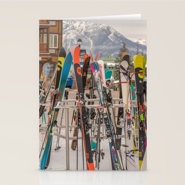 Ski Day Stationery Card Gallery Image 1