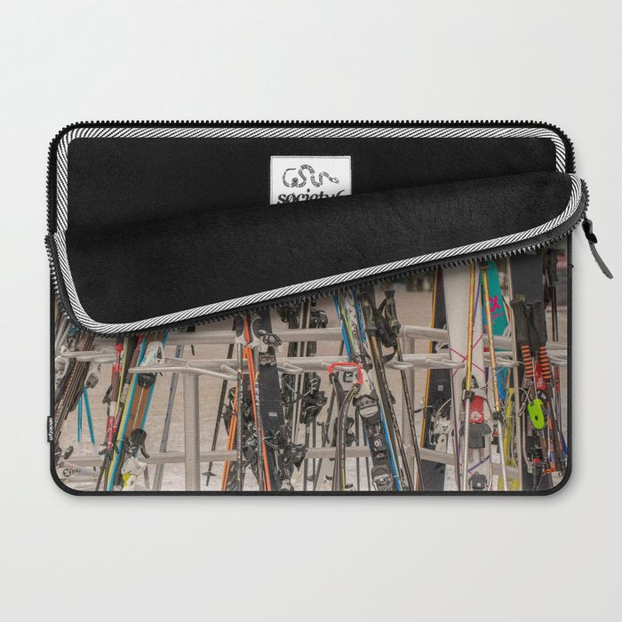 Ski Day Laptop Sleeve Gallery Image 2