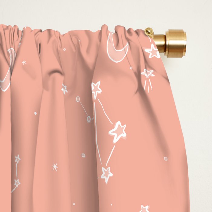 Libra Constellation Window Curtain Gallery Image 2