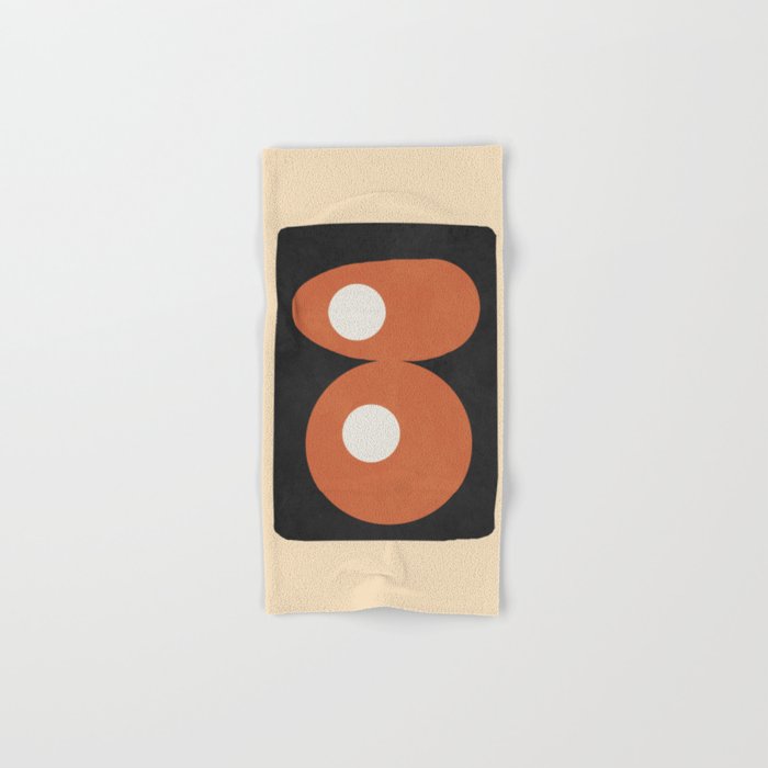 Mid-Century Abstract Balance 09 Bath Towel Gallery Image 1