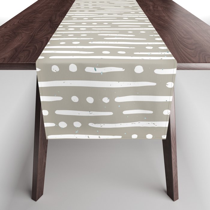 Line Up in Sand Table Runner Gallery Image 1