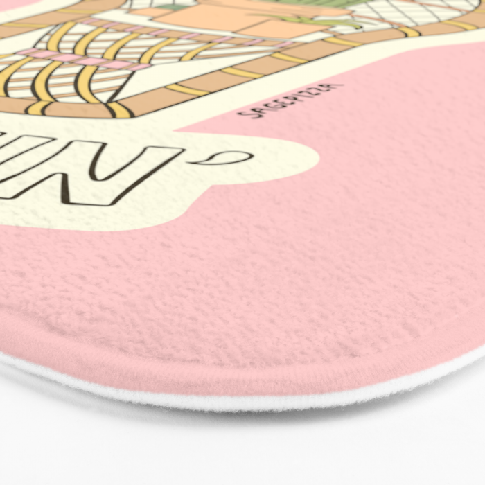 KEEP ON BLOOMIN' Bath Mat Gallery Image 3